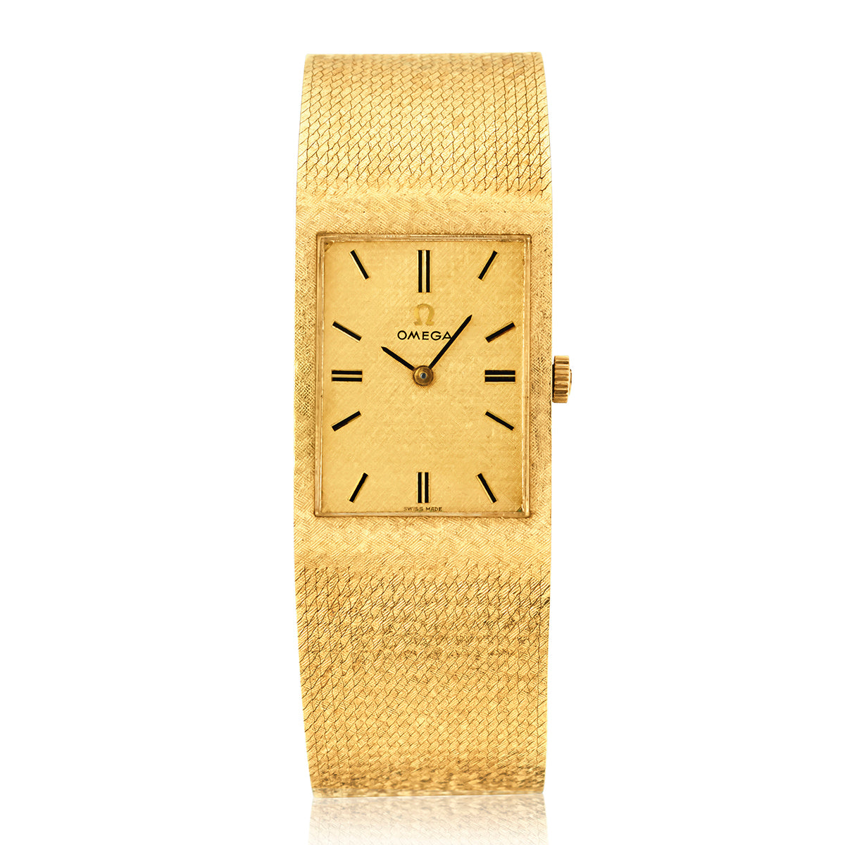 Omega gold watch mens sale