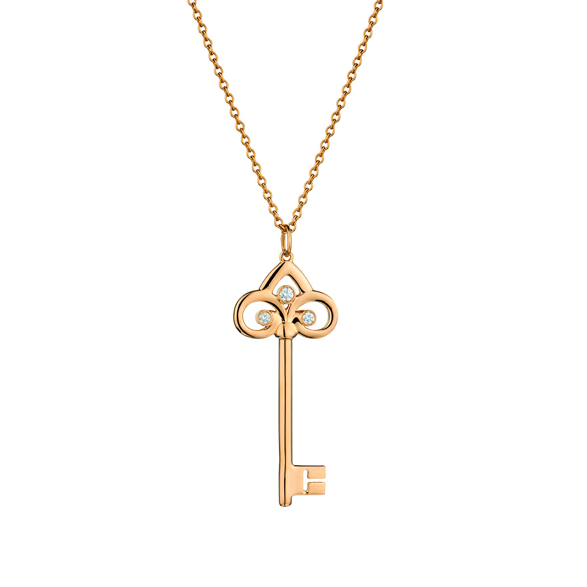 Fleur de lis on sale key pendant