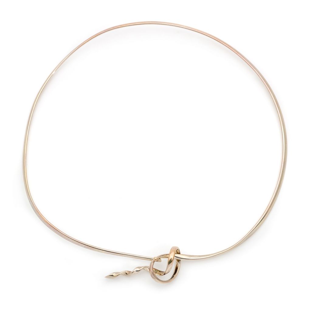 Georg jensen forget on sale me knot bangle