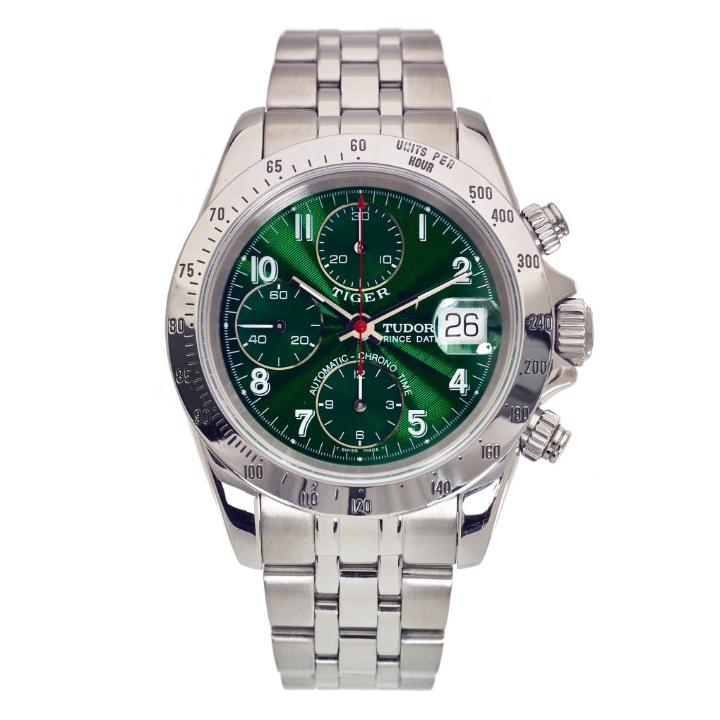 Tudor watch green dial new arrivals