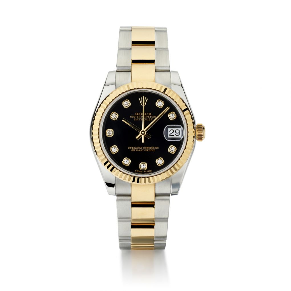 Rolex Oyster Perpetual Datejust Two-Tone Diamond 31MM Watch – Van Rijk