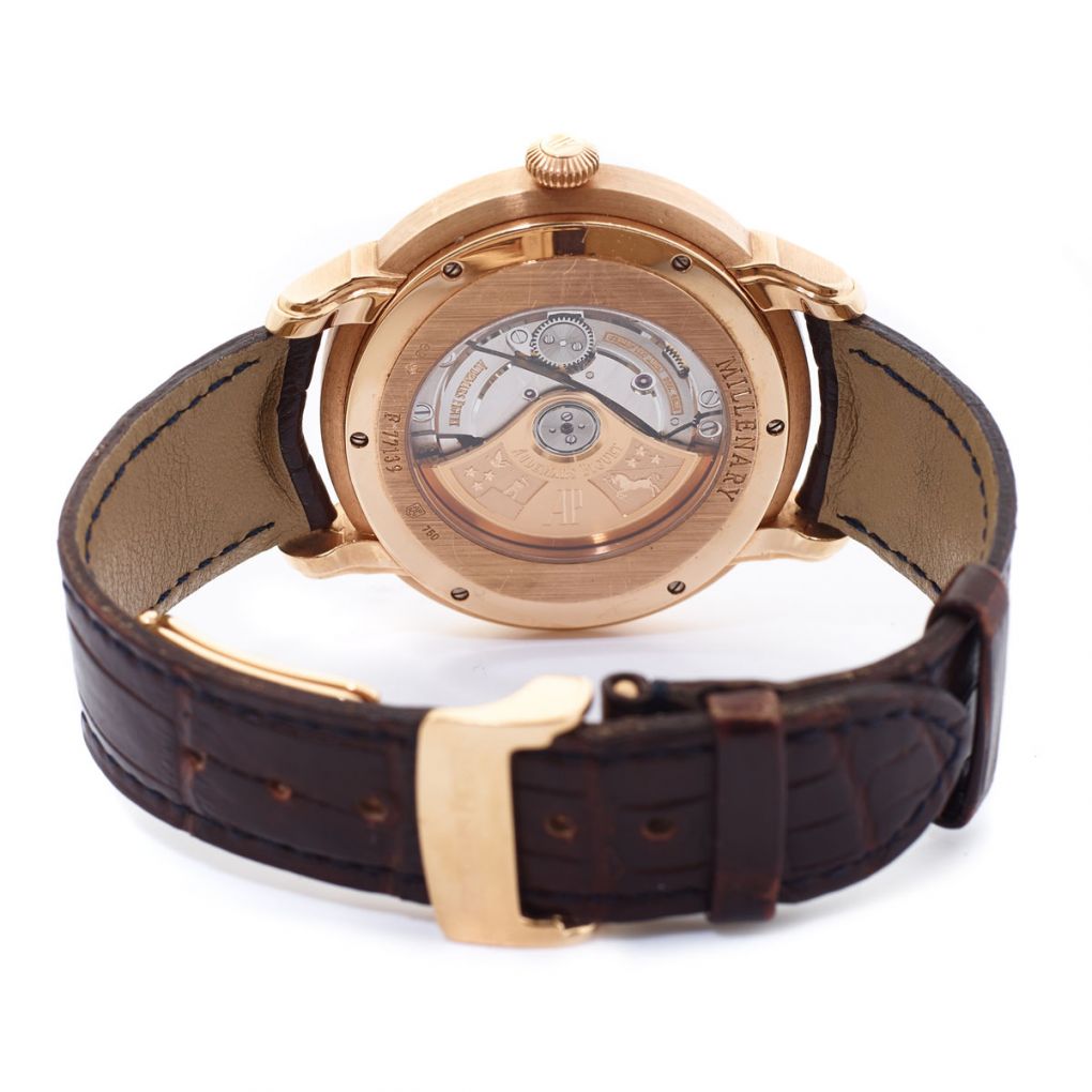 Audemars Piguet Millenary Rose Gold Automatic Watch Van Rijk