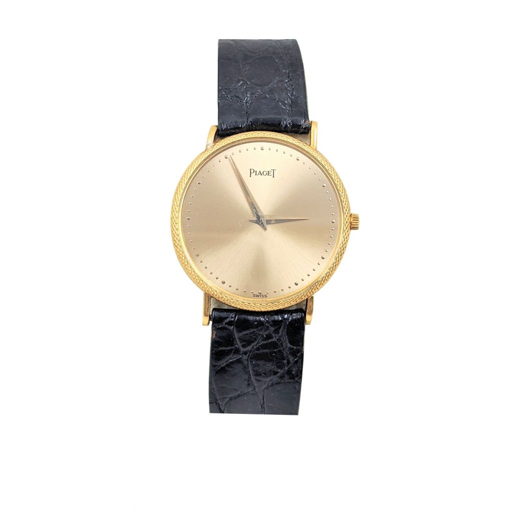 Vintage piaget best sale gold watch