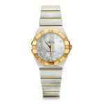 Ladies Omega Constellation. MOP diamond Dial. Ref: 12320246055001