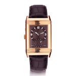 Jaeger le Coultre 18kt Rose Gold Duoface Wristwatch. Ref: 270.254