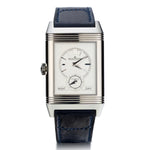 Jaeger le Coultre Reverso Tribute Duoface in Steel. Ref: Q3988482