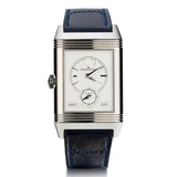 Jaeger le Coultre Reverso Tribute Duoface in Steel. Ref: Q3988482