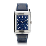 Jaeger le Coultre Reverso Tribute Duoface in Steel. Ref: Q3988482