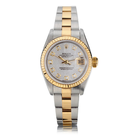 Ladies 2 Tone Rolex Datejust. 26mm. Oyster Band. Ref: 79173