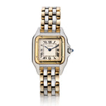 Cartier 18Kt Yellow Gold and Stainless Steel Panthere Watch. 22mm