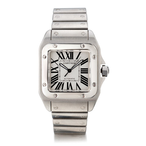 Cartier Santos 100 XL Automatic in Stainless Steel. Ref:2656