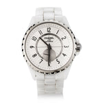 Chanel J12 White Ceramic Wristwatch. Ref: H3837