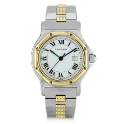 Cartier Santos Octogonale in Steel and Gold. Ref: 2966