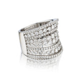 18kt White Gold Diamond Ring. 2.50ct Tw