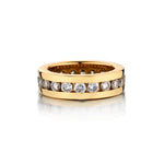 18kt Yellow gold Diamond Eternity Band. 1.40ct Tcw