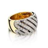 18kt Yellow Gold Diamond Ring. 1.10ct Tw