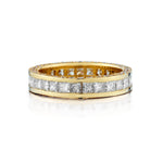 14kt Yellow Gold Diamond Eternity Band. 3.01ct Tw