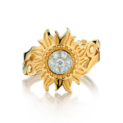 Carrera  Y Carrera Sol Sombra Ring in 18kt Yellow Gold