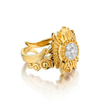 Carrera  Y Carrera Sol Sombra Ring in 18kt Yellow Gold