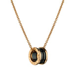 Bulgari / Bvlagri B Zero1 Ceramic Pendant in 18kt Rose Gold