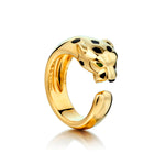 Panthere De Cartier Ring in 18kt Yellow Gold. Size 51 (6 US).