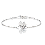 Van Cleef & Arpels 18kt White Gold Frivole Diamond Mini Bracelet.