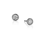 14kt White Gold Diamond Stud Earrings. 0.50ct Tw