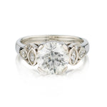 Platinum Diamond Ring. Featuring 2.50 Brilliant Cut Diamond.