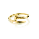 Cartier Juste Un Clou Ring in 18kt Yellow Gold. Size 52 (6)