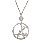 Movado Jewellery 18kt White Gold Diamond Pendant