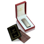 Cartier Unisex Silver And Gold Santos De Cartier Paris Lighter.