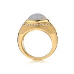 Faberge German Moonstone Ring By Victor Mayer. Limited Edition