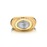 Faberge German Moonstone Ring By Victor Mayer. Limited Edition