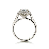 Tiffany & Co Soleste Diamond Ring. 1.65ct Brilliant cut Diamond