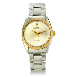 Rolex Vintage Zephyr Model Two Tone Wristwatch. Ref: 1008. Circa 1958