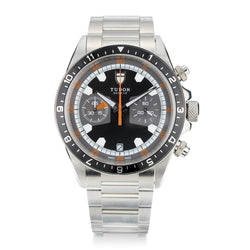 Tudor Heritage Chronograph Black Stainless Steel Watch