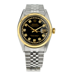 Rolex Datejust 36mm 2 tone Wristwatch. Ref: 16013