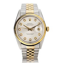 Rolex Datejust 36mm Custom Diamond Dial . Circa 2000.