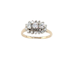 14kt Yellow Gold Diamond Ring. 0.55ct Tw