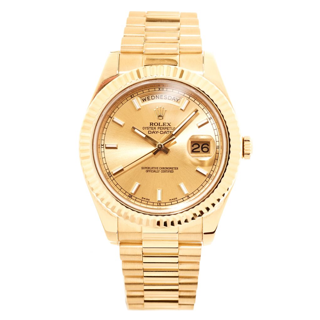 Rolex Day-Date II President 18 Karat Yellow Gold Watch – Van Rijk