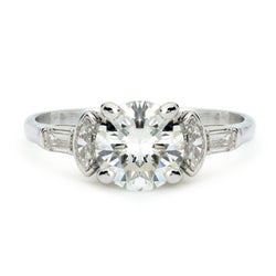 1.50 Carat Round Brilliant Cut Diamond (VS-1/G) WG Ring