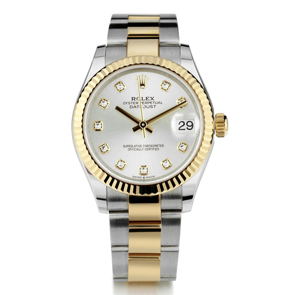 Rolex datejust 31mm on sale gold