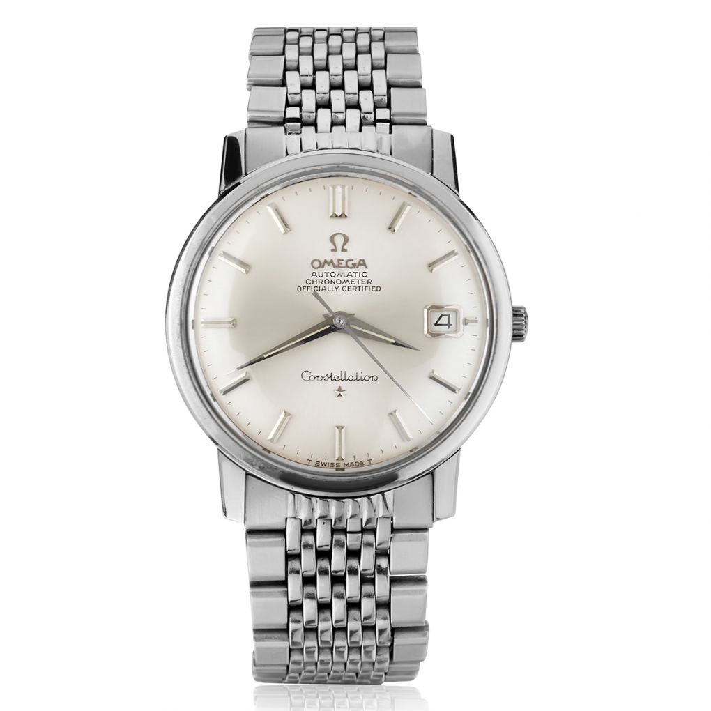 Omega Constellation in steel. Circa 1963. Ref:168.000 – Van Rijk