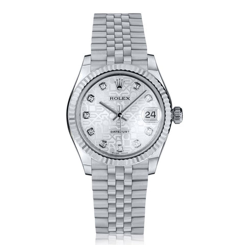 Rolex Datejust 31 in Steel with Diamond Rolex Dial. Ref:178274. Circa 2007