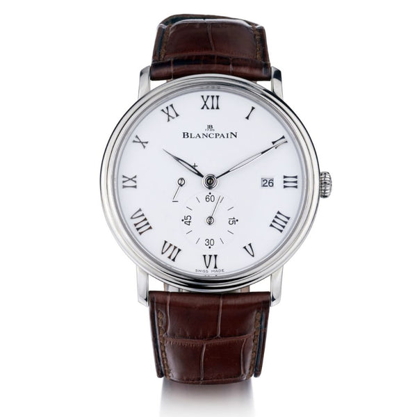 Blancpain Villeret Ultra Slim in Steel.Ref 6606 1127 55B. 2015