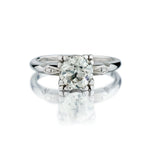 1.25 Carat Old-European Cut Diamond Engagement Ring