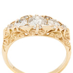 Victorian-Era Gold Old-European Cut Diamond Ring