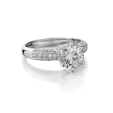 1.20 Carat Old-European Cut Diamond White Gold Ring