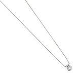 0.75 Carat Round Brilliant Cut Diamond Solitaire Pendant Necklace