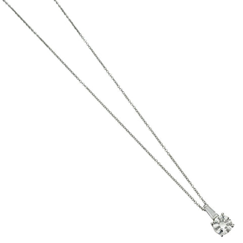 1.10 Carat Round Brilliant Cut Diamond Solitaire Pendant